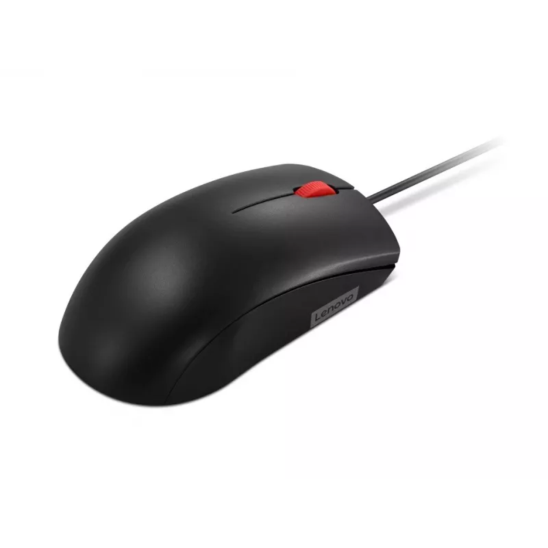 Lenovo 120 juhtmega USB-A hiir — must, mõlemakäeline, 1600 DPI, 3 nuppu, 1,5 m kaabel