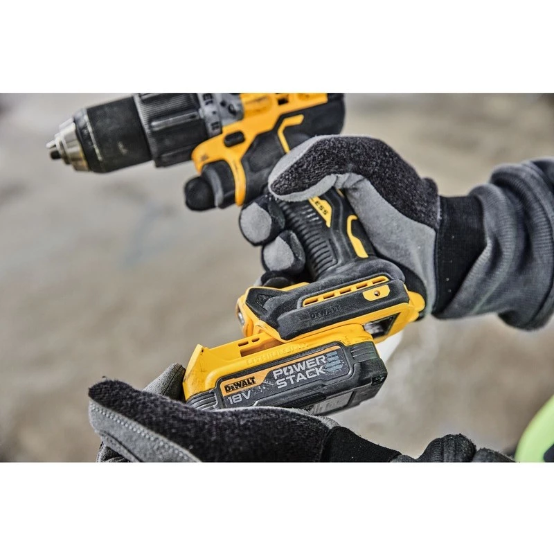 Püstolkäepidemega puur DeWalt DCD805NT-XJ — 18 V harjadeta, 2000 p/min, 90 N·m, 13 mm padrun, 1,34 kg