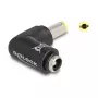 Juhtmepistik DeLOCK 80795 DC 5.5 x 2.1 Must Isane/Emane