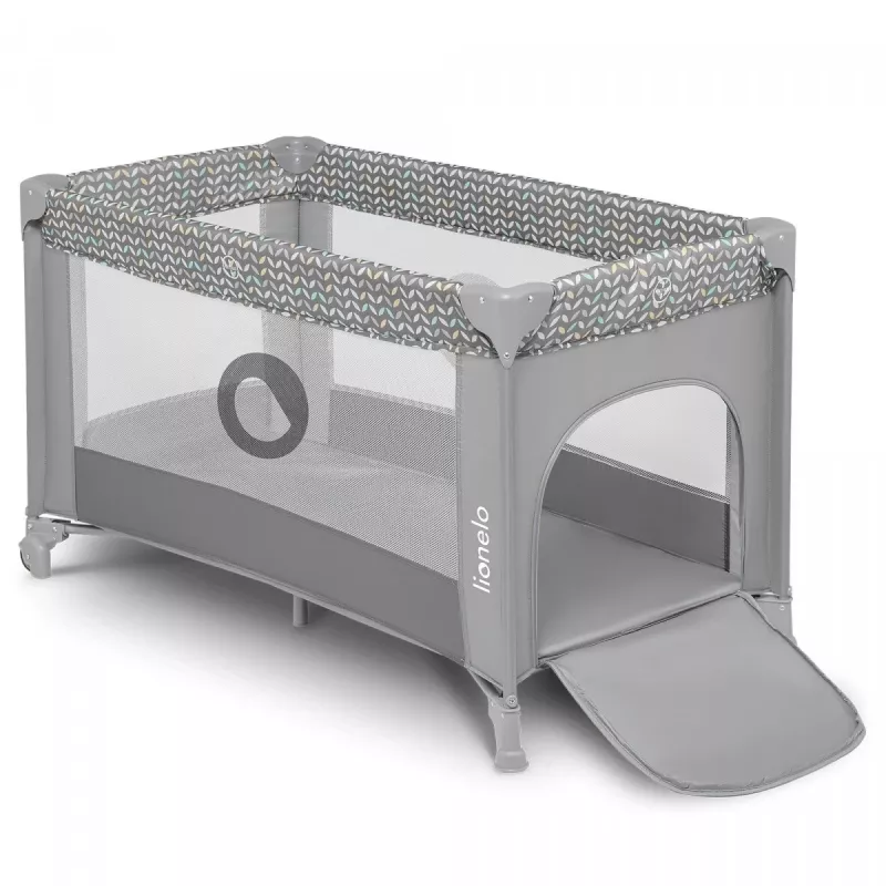 Lionelo Stefi Concrete Multicolor - võrevoodi 2 in 1