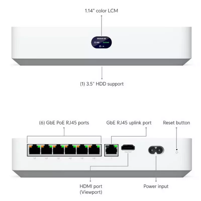 Ubiquiti UNVR-Instant-Kit videovalvekomplekt, juhtmega