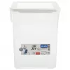 Plastikust pesuaineanum Rotho Basic 9 L mudel 1770101100RP, valge, kaas, riputusaas