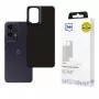 3MK telefonikaitsekate Motorola Moto G35 5G-le — matt viimistlus, must