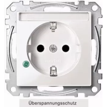MERTEN SCHUKO-pistikupesa 16 A MEG2305-0319 termoplast polaarselt valge liigpingekaitsega MEG23 MEG2305-0319 (MEG2305-0319)