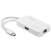 Edimax EU-4308 sülearvuti dokk/pordireplikaator USB 3.2 Gen 1 (3.1 Gen 1) Type-C valge