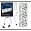 Lian Li UNI FAN SL Wireless 120 12 cm valge 3 tk 28,5 dB 64,05 cfm