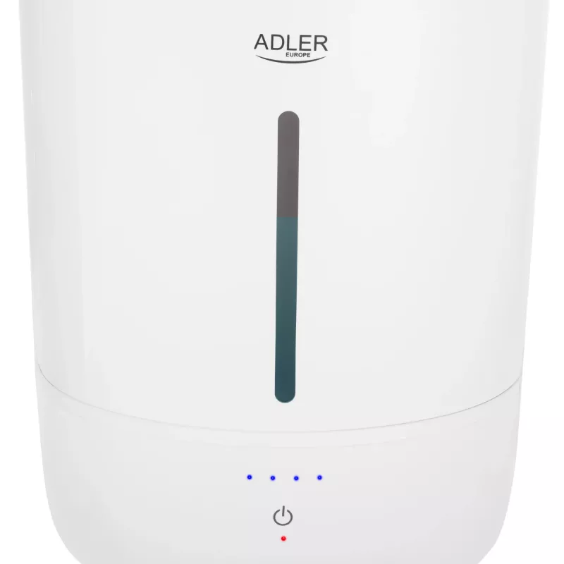 Adler õhuniisutaja | AD 7971 | 30 W | Veepaagi maht 5 L | Ultraheli | Niisutusvõimsus 100-250 ml/h | Valge