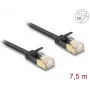 võrgukaabel DeLOCK RJ45 Cat.6A plug to plug U/FTP 7.5m Must