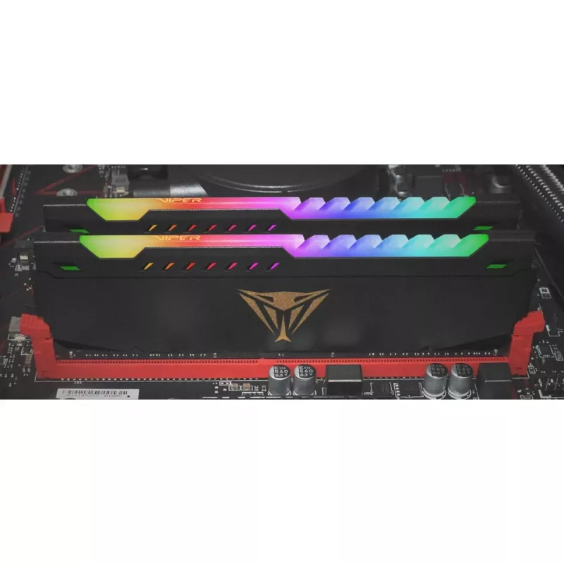 Patriot Viper Steel RGB 32 GB (2x16 GB) DDR4-3600 CL20 mälukomplekt, PVSR432G360C0K