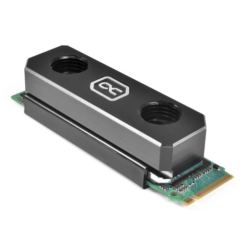 Alphacool HDX Apex M.2 2280 SSD vesijahuti, atsetaal