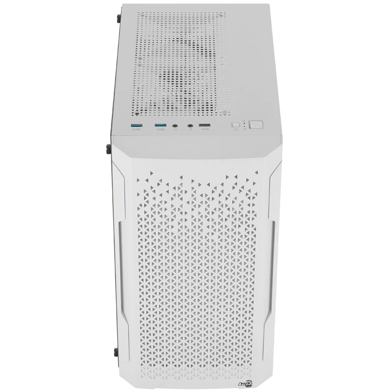 ATX AEROCOOL TRINITY MINI FRGB MICRO MINI TORNIKORPUS KLAASPANEELIGA (VALGE)