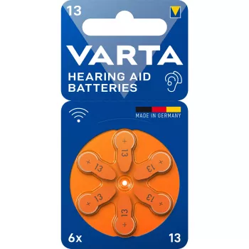 Ühekordne aku Varta 24606 101 416 tsink-õhk 1,45 V 13
