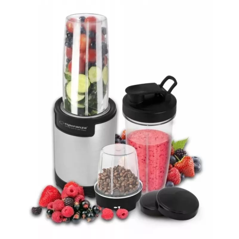 Laua-blender Esperanza EKM030 Must roostevaba teras