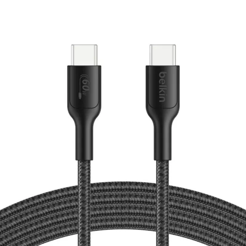 Belkin USB-C/USB-C mängukaabel 2 m põimitud Switch 2 ENA008hq2MBK (ENA008HQ2MBK)