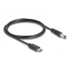 DeLOCK USB USB-C toitekaabel 1m 5,5 x 2,1 mm isane 5V 1,5A