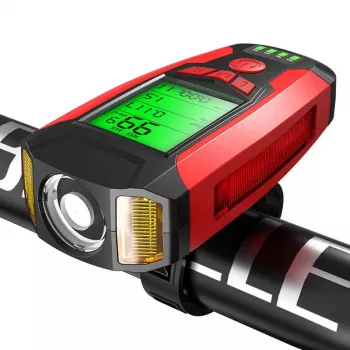 Jalgrattatuli Superfire BM01 4-ühes USB-laetav veekindel