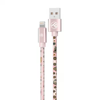 USB-Lightningi kaabel Tellur TLL155621 3A 1 m — roosa