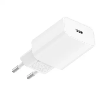 Laadija USB-C 20W Secure Quick Charge Original Xiaomi AD201EU Valge