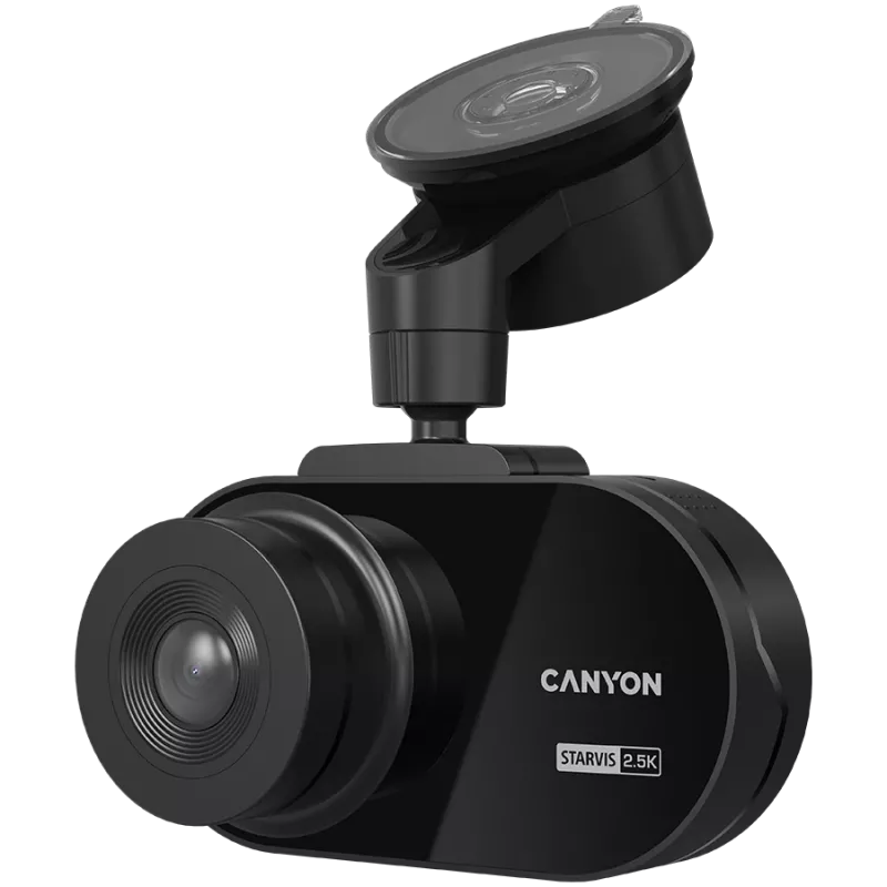 Canyon autokaamera DVR25 WQHD/2.5k/WiFi/App/SD-kaart must jaemüük