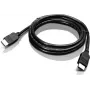HDMI-kaabel Lenovo 00XL114 — digitaalse kuva videokaabel, standardne HDMI-pistik