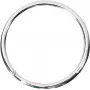 Key rings WEDO 2623030 metal 30 mm silver nickel-plated pack of 100
