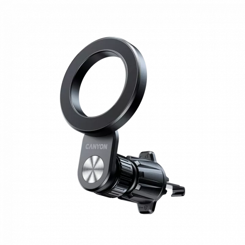 CANYON Magnetiline auto hoidja OnGrip 12 iminapp + õhutusava must