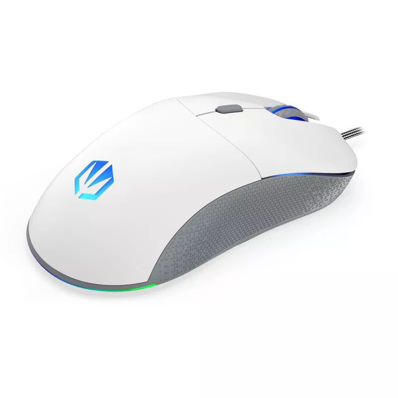 ENDORFY GEM Plus Onyx Valge hiir Gaming paremakäeline USB Type-C optiline 19000 DPI