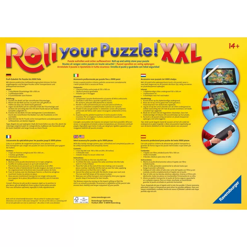 Pusle hoiustamissüsteem Ravensburger Roll your Puzzle XXL