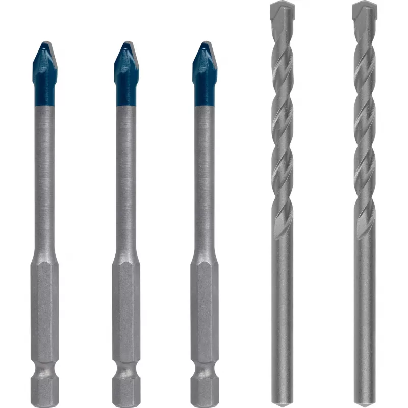 Bosch EXPERT HEX-9 kõvakeraamika puuriterade komplekt 5 tk