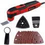 Multi-tool Einhell TC-MG 250 CE 250 W Must Punane Ostsillatsioon 3°