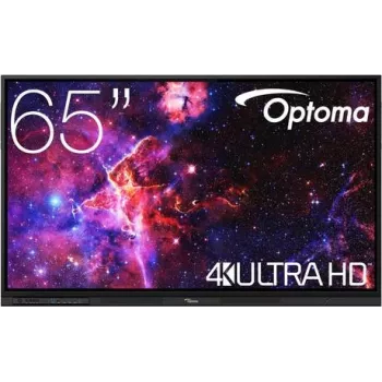 Optoma 3653RK Digital Signage puuteekraan 165 cm (65) 4K UHD 3840 x 2160, 450 cd/m², HDMI, DisplayPort, VGA, USB, LAN, Android 14 (H1F0H06BW101)