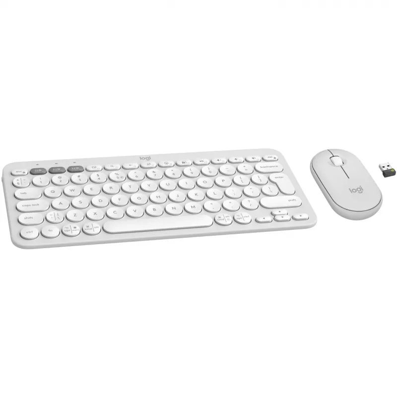 Juhtmevaba klaviatuuri ja hiire komplekt Logitech Pebble 2