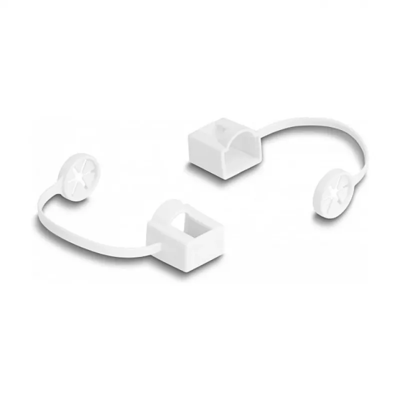 DeLOCK tolmukaitse RJ45-pistikule kinnitusklambriga 50 tk komplekt, värviline
