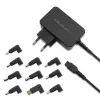 Universaalne toiteadapter QOLTEC 52414 65W 10 vahetatava pistikuga
