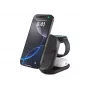 Siselaadija Belkin UltraCharge 25W Qi2 3in1 Magnetlaadija EU Must Ümmargune