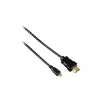 Hama HDMI 0.5m HDMI-kaabel HDMI Type A (Standard) HDMI Type D (Micro) Must