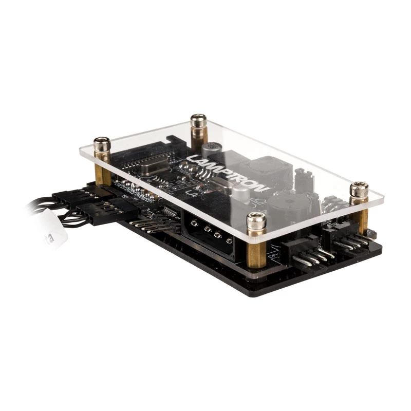 Lamptron TC20 PCI RGB ventilaatori ja LED-kontroller - hõbedane