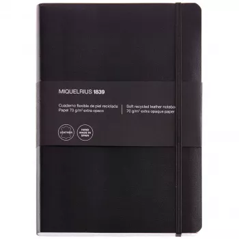 Jakob Maul GmbH LEATHER1839 märkmik 152X210 RUUT 5mm 300 lehte. Kaubavedu (A040290)