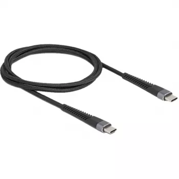 USB-kaabel DeLOCK 81124 USB 2.0 1 m USB C Must