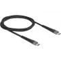 USB-kaabel DeLOCK 81124 USB 2.0 1 m USB C Must