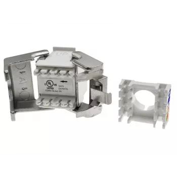 Alantec MB004-1 RJ45 tööriistavaba STP cat.6 PoE+ keystone-moodul ALANTEC Plus - Täiustatud ülekandejõudlus