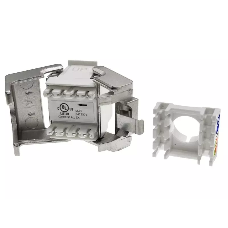 Alantec MB004-1 RJ45 tööriistavaba STP cat.6 PoE+ keystone-moodul ALANTEC Plus - Täiustatud ülekandejõudlus