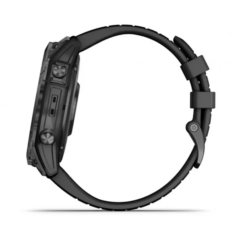 Nutikell GARMIN epix Pro (Gen 2) — 1.4 tolli AMOLED 454×454, 32 GB, GPS, Wi‑Fi, Bluetooth, 51 mm korpus, 98 g, must silikoon
