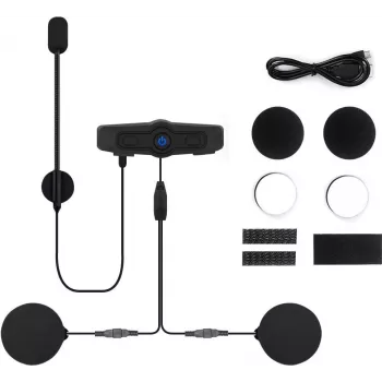 Midland Albrecht BPA 400 - Peakomplekt - kiivri külge kinnitatud - Bluetooth - juhtmevaba (15540)