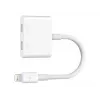 Belkin | Lightning Audio + Charge RockStar kaabel, 11.5 cm, Valge | F8J198btWHT