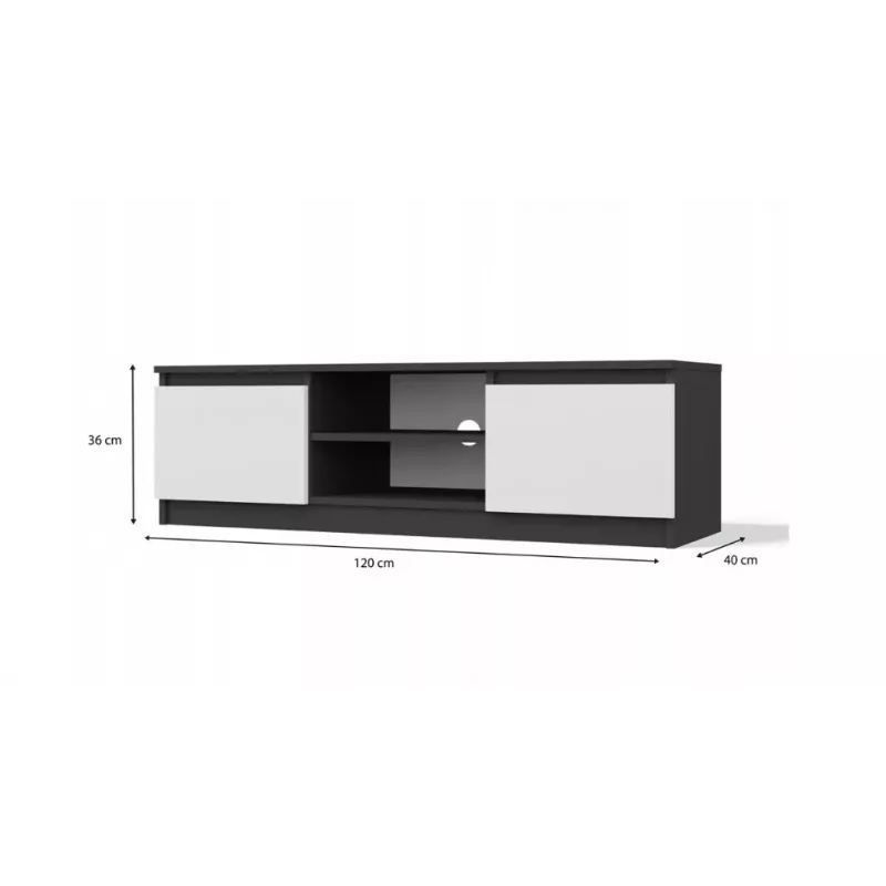 RTV 120 MALWA ANTHRACITE/Valge