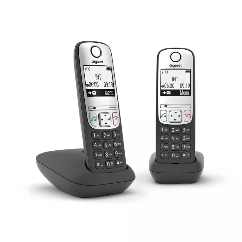 Juhtmeta telefon Gigaset A690 A Duo must