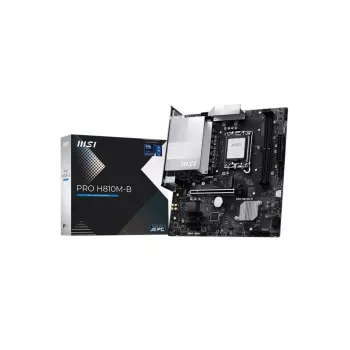 MSI PRO H810M-B emaplaat Intel H810 LGA 1851 (Socket V1) micro ATX