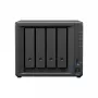 SYNOLOGY DP340 lauaarvuti NAS koos R1600 protsessori, 16 GB muutmälu, 32 TB kõvaketta, 4 pesa, RAID toega, must