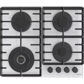 Gorenje GTW642SYW valge sisseehitatav 60 cm gaasipliit 4 keedutsooniga